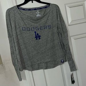 Croped Dodgers shirt